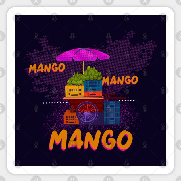 Mango. Tropic Sticker by Artarulle